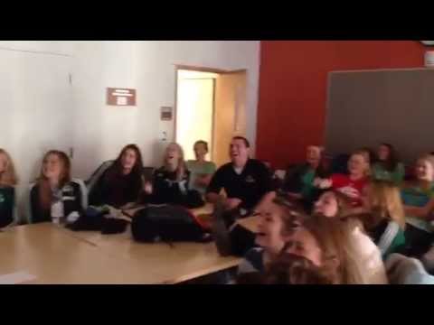 ESF women's soccer team reacts to receiving the #2 seed thumbnail