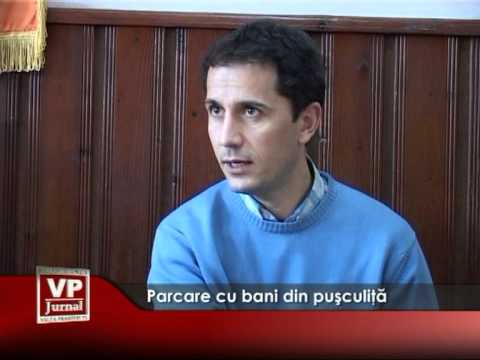 Parcare cu bani din puşculiţă