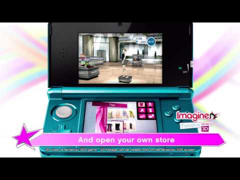 imaginefashion - Imagine®, the original Games for Girls brand, is introducing a brand-new ultra-realistic fashion game on the Nintendo 3DS™ system where players can experienc...