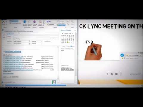 how to remove lync meeting from outlook invite