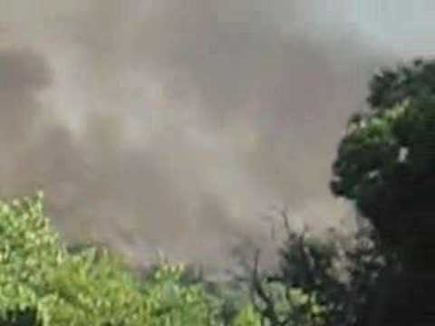 Wildfires in Pelion Greece June 2007