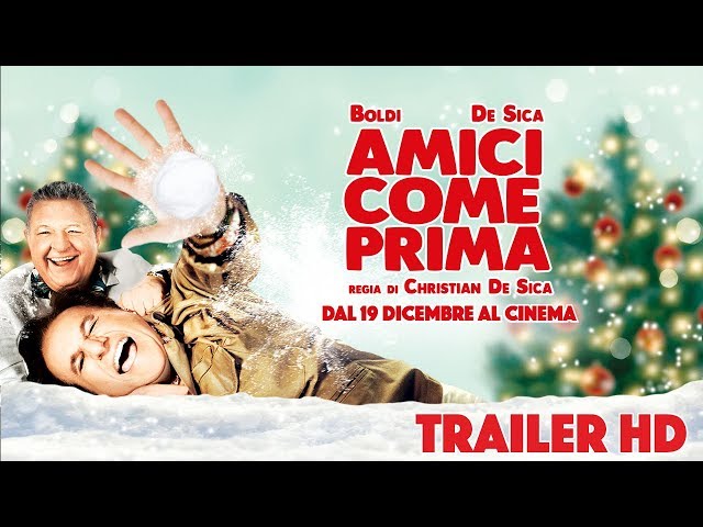Anteprima Immagine Trailer Amici come prima, trailer ufficiale della commedia di e con Christian De Sica e con Massimo Boldi