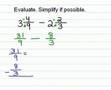 Subtracting Fractions (mixed numbers)