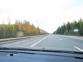 200 kmh BMW E60 near St.Petersburg