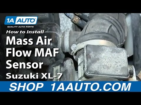 How To Install Replace Mass Air Flow MAF Sensor Suzuki XL-7