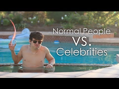 normal - Everyday day livin! Normal People vs Celebrities Thanks for watching :) Btw, don't take the vid too seriously, just havin fun! haha ~ http://twitter.com/jcca...