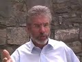 Gerry Adams final interview before Irish Election