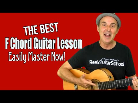 how to practice f chord on guitar