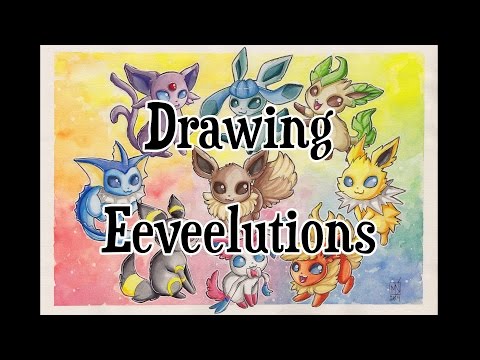 how to draw eevee from pokemon