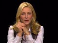 actress cate blanchett discusses her views on acting.