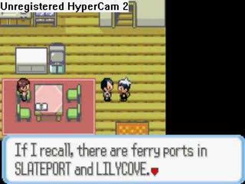 how to get s.s ticket in pokemon ruby