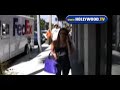 nicky hilton shopping in beverly hills.