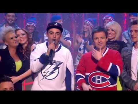 Ant and Dec - Lets Get ready to rumble (Rhumble) + Big Reunion bands (Good quality)