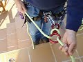 Como pasar la cuerda por descensor ocho Como pasar la cuerda por descensor ocho