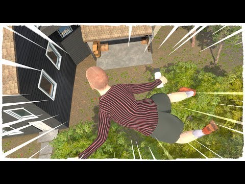 SAQUÉ A LA ABUELA VOLANDO POR LA VENTANA 😂 - GRANNY SIMULATOR #2