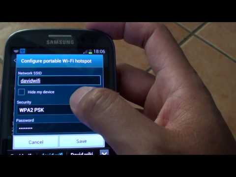 Samsung Galaxy S3: Enable Wi-Fi Hotspot for Free Internet