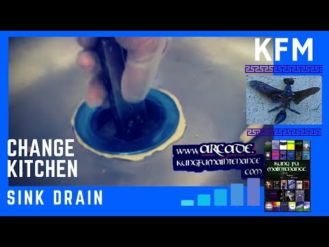 how to fix a kitchen sink drain