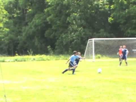 Soccer Game - Highlights from the first half of the game on June 4, 2011. Michigan Tigers FC, U11 Boys, Gold.