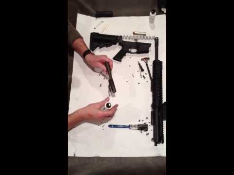 how to clean and oil an ar 15