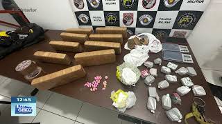 Ocorrências de tráfico de drogas na região de Marília e Tupã