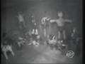 Man molesting a piñata caught on security camera
