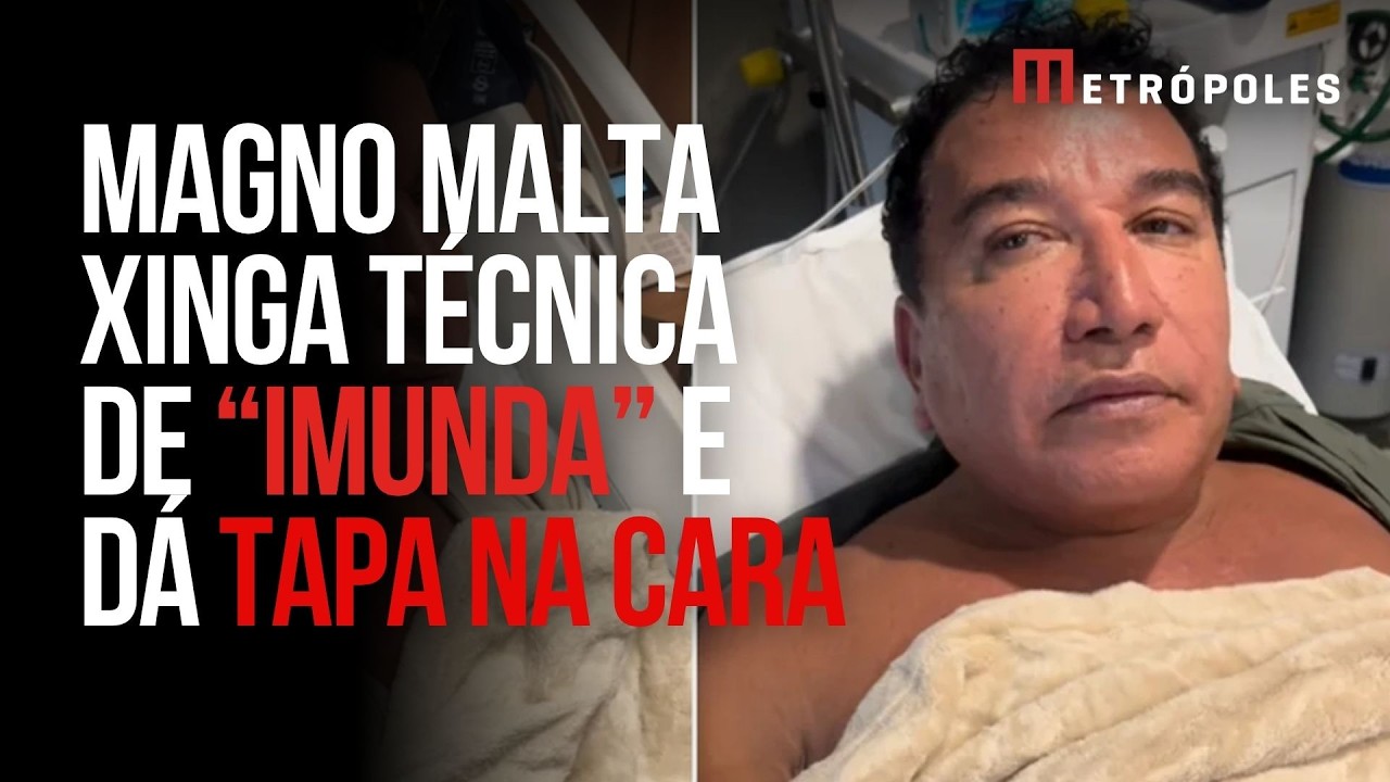 Magno Malta dá tapa na cara de técnica durante exame em hospital no DF: “Imunda”
