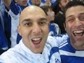 Greek fans in Oslo