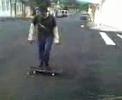 360 flip buen giro mala caida