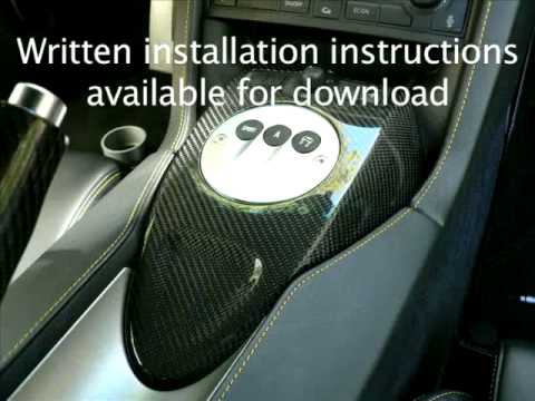 Lamborghini Gallardo Shift Panel Installation by MAcarbon