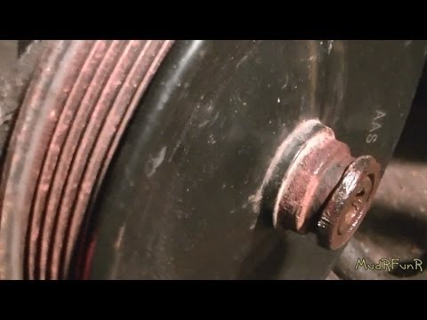 Pulley Piss Off 2 – Removing the Power Steering Pulley – Chevy 4.3L