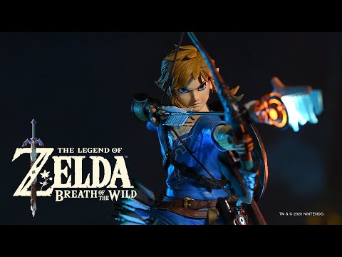 Видео № 0 из игры Фигурка First4Figures Legend of Zelda: Breath of the Wild - Link (Exclusive Edition)