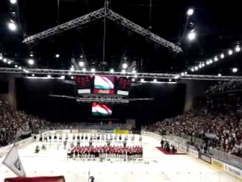 imotka - Magyar Himnusz a HUN-JAP jégkorong DIV1 világbajnokság végén, mikor megszereztük a bronzérmet azzal, hogy 1:0-ra legyőztük Japánt.