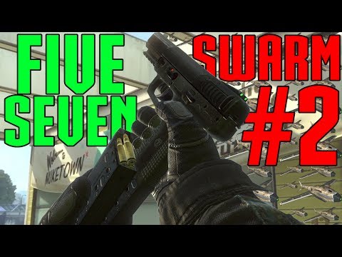FIVE SEVEN TDM SWARM! - Poging 2 (Black Ops 2)