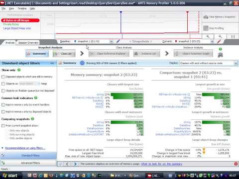 how to check memory leak in vb.net