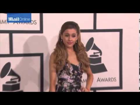 Chloe Green is slinky in black satin gown on Grammy's red carpet Mail Online