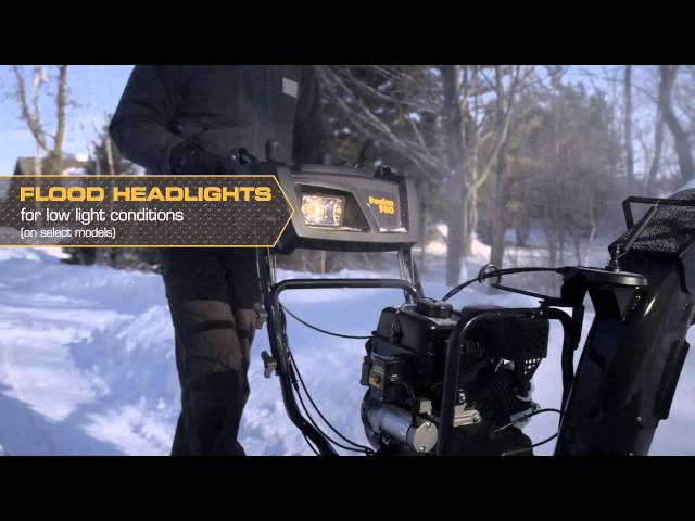 Souffleuse à neige Poulan PRO 24" 208cc OHV démarreur électrique dans Souffleuses à neige  à Ville de Montréal