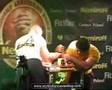 Johan Lindholm VS Farid Usmanov   World of Armwrestling com