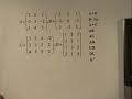 Matrix Operations on the TI-84