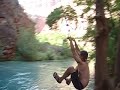 Havasupai Trip - Tree Swing - Back Flip