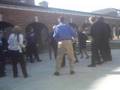 Drama kids praying to the drama gods