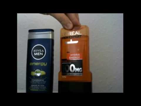 Ich Teste Nivea Men Energy Pflegedusche und L'Oréal Paris Men Expert Duschgel Hydra Energetic
