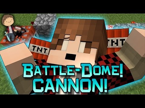Minecraft: Battle-Dome CANNON! w/Mitch & Friends!