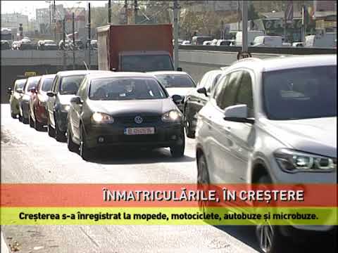 INS: Înmatriculările noi de vehicule rutiere pentru transportul pasagerilor au crescut