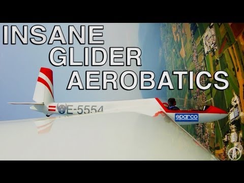 EPIC! Glider Aerobatics With 22yo World Champion Luca Bertossio