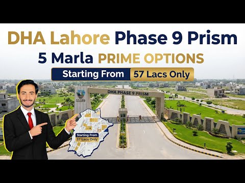 Buy Possession Plots in DHA Lahore Phase 9 Prism Q R K Blocks | Detailed Price Update Feb 2026