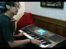 my friend on keyboard