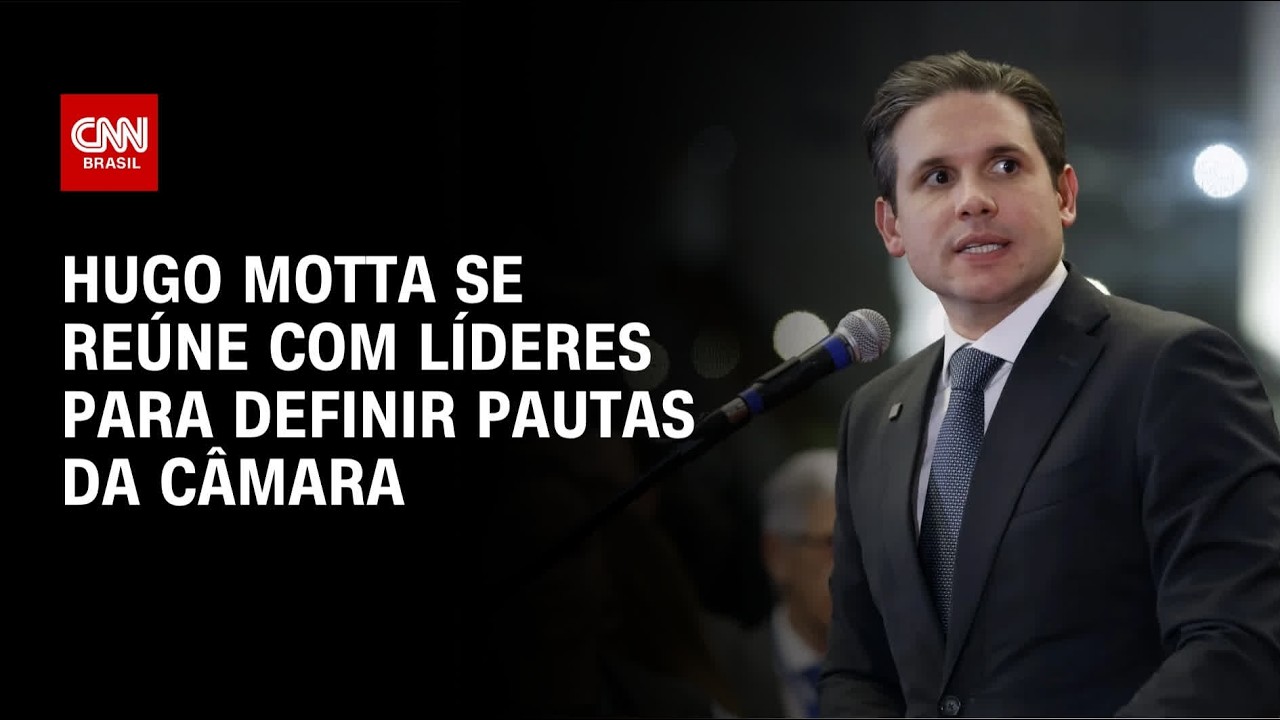Hugo se reúne com líderes para definir pauta da Câmara antes do recesso | LIVE CNN