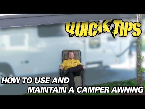 how to adjust awning spring