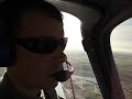 TB10 landing, on sunny day
