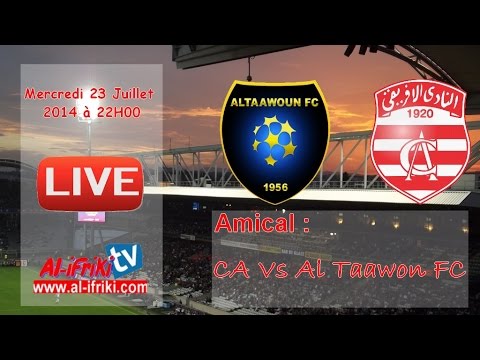 club - Amical: club africain Vs taawon FC نهاية المباراة بفوز الافريقي 2-1 اهداف : التيجاني بلعيد من ضربة جزاء و زهير الذوادي.